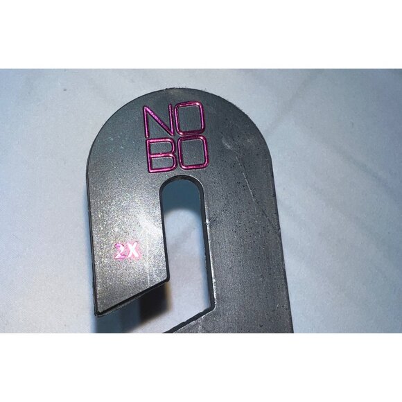 No Boundaries Brown Embossed Buckle Belt 2X Leather-Look Made In Cambodia - Picture 4 of 4